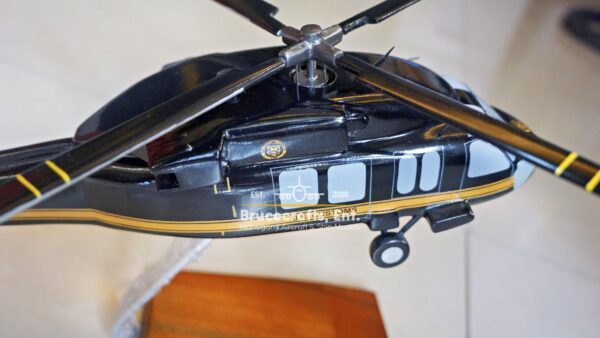 Sikorsky UH-60 Black Hawk Aircraft with detailed craftsmanship.